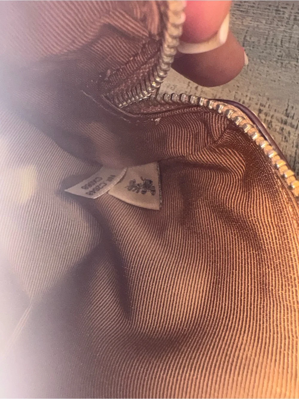 Coach top handle